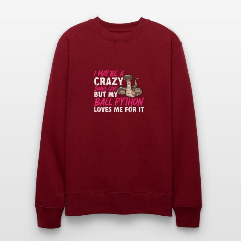 Ball Python Snake King Python Sweat bio CHANGER Stanley/Stella Unisexe