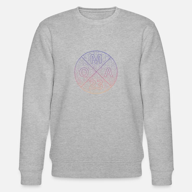Oma 23 - Stanley/Stella Unisex Bio-Sweatshirt CHANGER  - Grau meliert