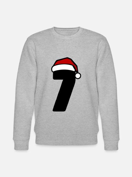 7 Numéro de Noël - Sweat bio CHANGER Stanley/Stella Unisexe - gris chiné