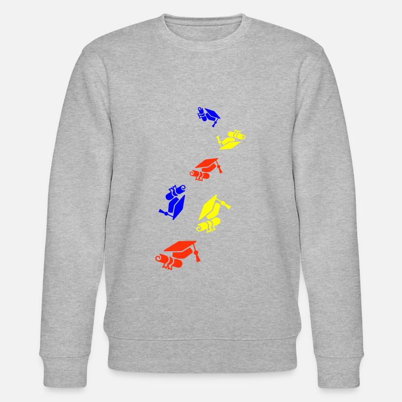 Student mütze abschluss - Stanley/Stella Unisex Bio-Sweatshirt CHANGER  - Grau meliert