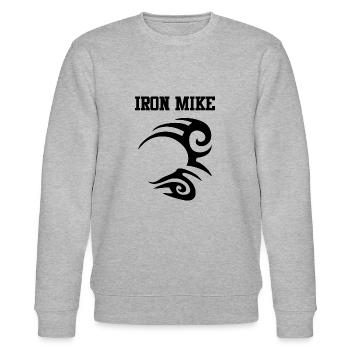 ironmike - Stanley/Stella CHANGER Unisex Organic Sweatshirt - heather grey - Front - Nik (191cm) & Marisol (170cm)