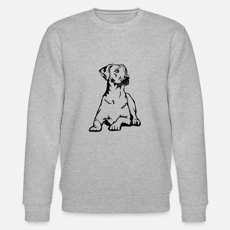 Rhodesian Ridgeback - Stanley/Stella CHANGER Unisex Organic Sweatshirt - heather grey
