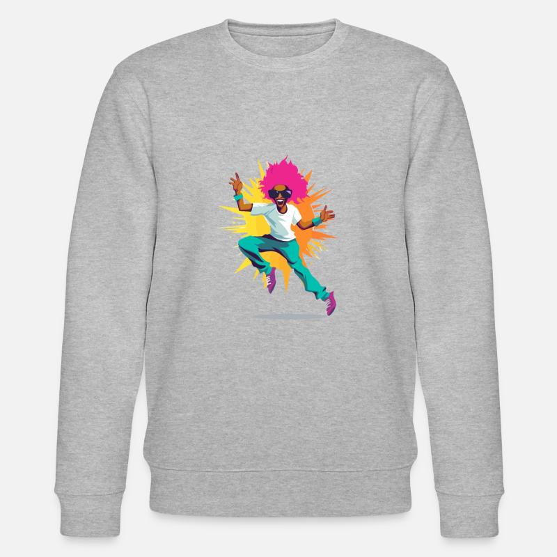 Ed danse - Sweat bio CHANGER Stanley/Stella Unisexe - gris chiné