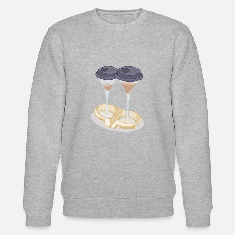 Martini à emporter - Sweat bio CHANGER Stanley/Stella Unisexe - gris chiné