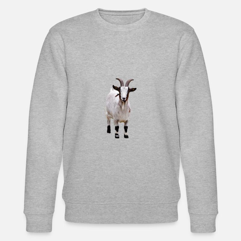 Petite chèvre - Sweat bio CHANGER Stanley/Stella Unisexe - gris chiné