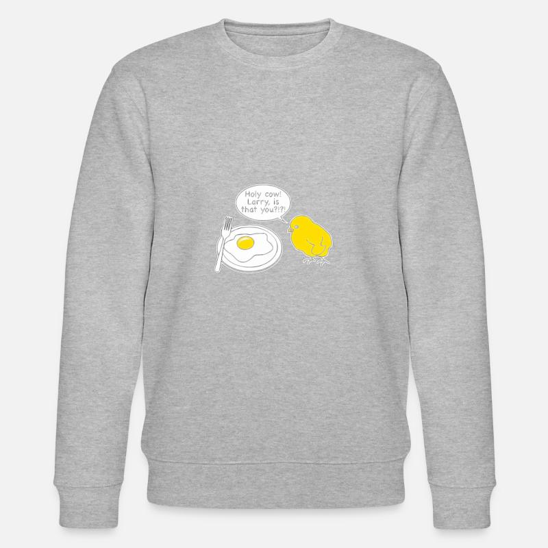 Holy Cow Larry est que vous - Sweat bio CHANGER Stanley/Stella Unisexe - gris chiné