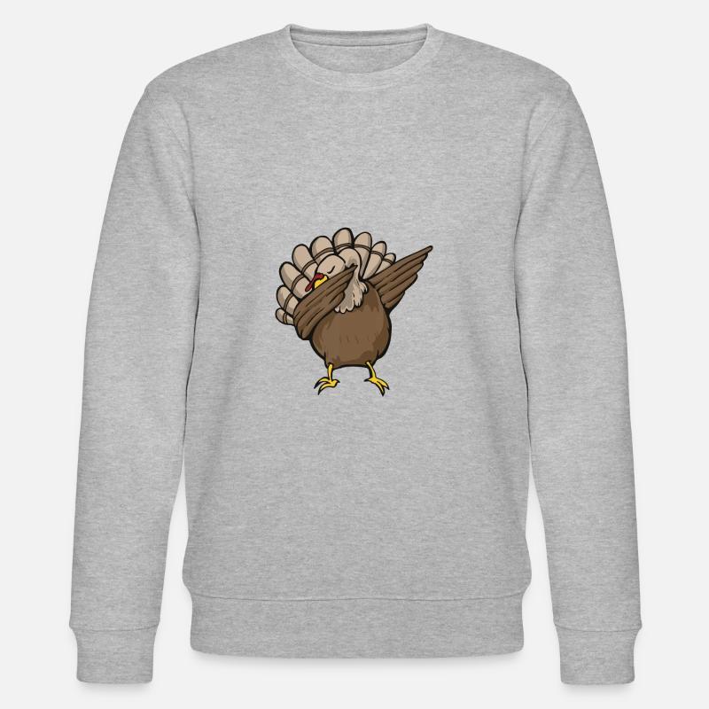 Dinde Dapping - Sweat bio CHANGER Stanley/Stella Unisexe - gris chiné