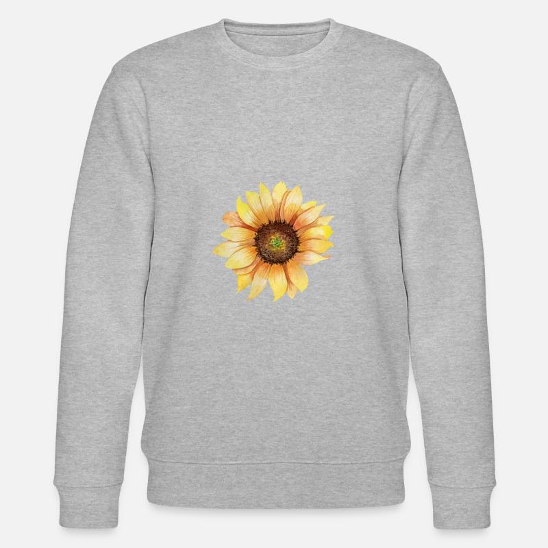 Sonnenblume - Stanley/Stella Unisex Bio-Sweatshirt CHANGER  - Grau meliert