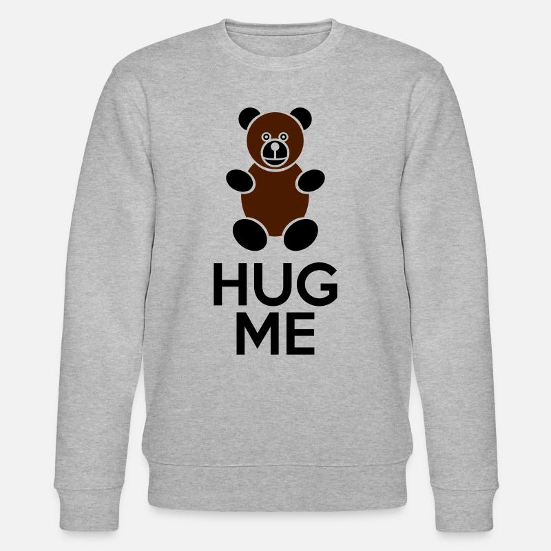 Hug Me - Stanley/Stella Unisex Bio-Sweatshirt CHANGER  - Grau meliert