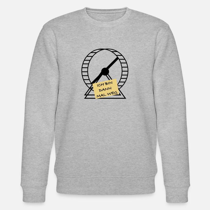 Je m’en vais - Sweat bio CHANGER Stanley/Stella Unisexe - gris chiné
