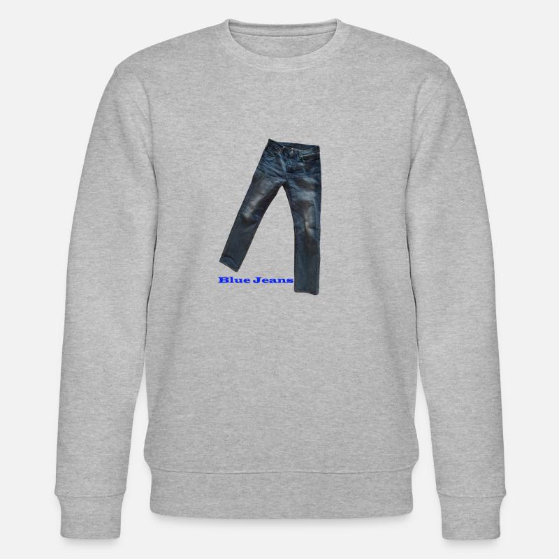 Blue Jeans - Stanley/Stella Unisex Bio-Sweatshirt CHANGER  - Grau meliert
