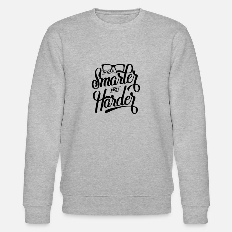 Work smart - Stanley/Stella CHANGER Unisex Organic Sweatshirt - heather grey