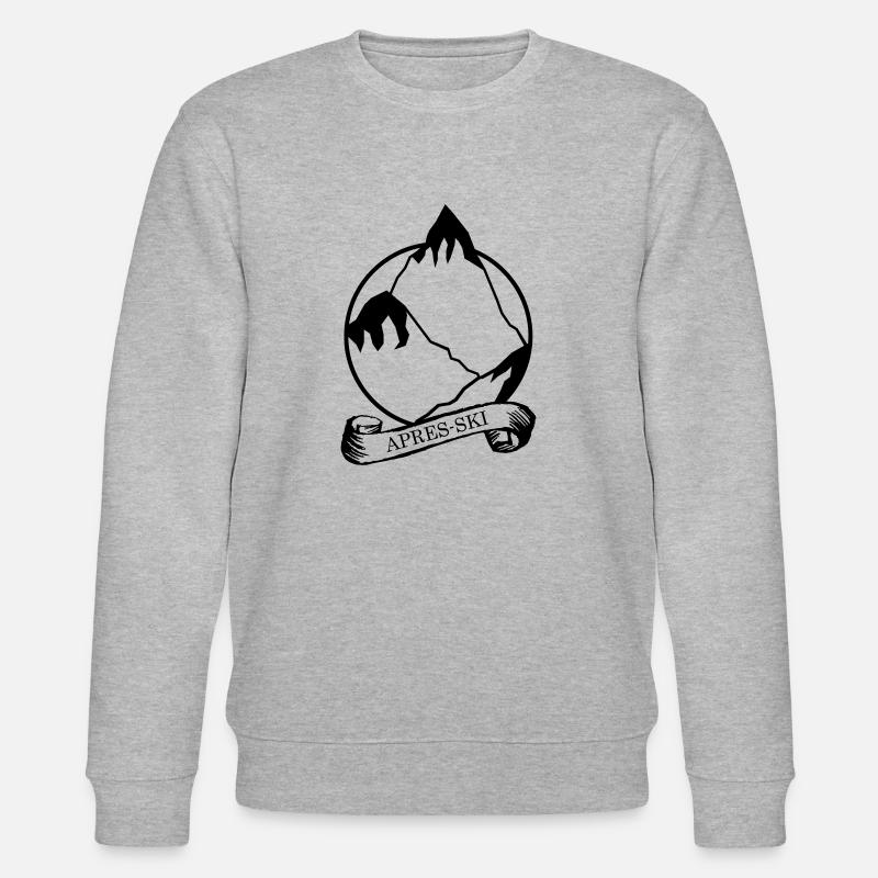Apres Ski - Stanley/Stella Unisex Bio-Sweatshirt CHANGER  - Grau meliert