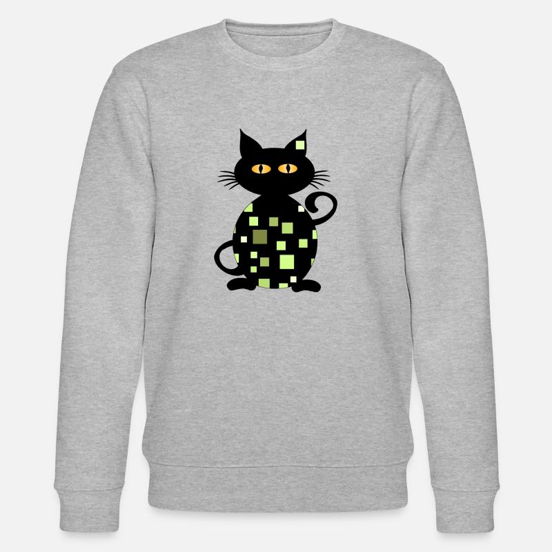 Chat - Sweat bio CHANGER Stanley/Stella Unisexe - gris chiné