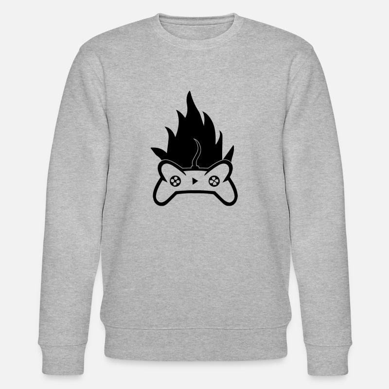 Jeu PC de jeu - Sweat bio CHANGER Stanley/Stella Unisexe - gris chiné