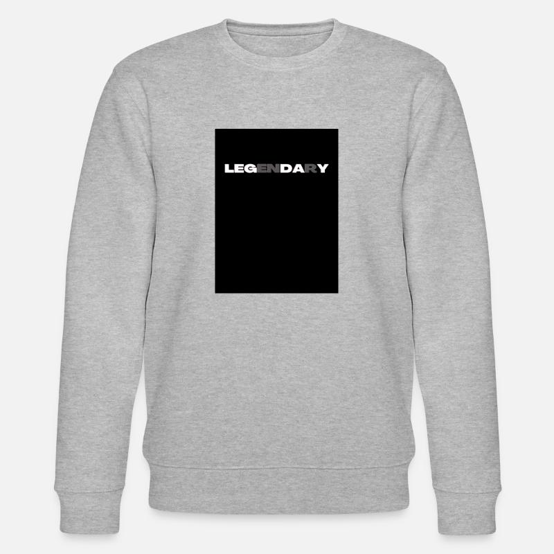 Legendär - Stanley/Stella Unisex Bio-Sweatshirt CHANGER  - Grau meliert