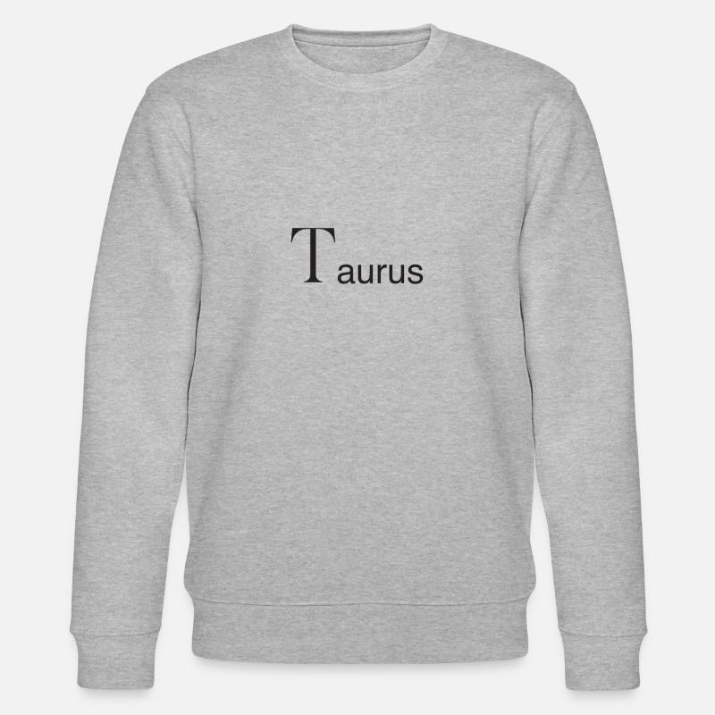 SZ Taurus - Stanley/Stella Unisex Bio-Sweatshirt CHANGER  - Grau meliert