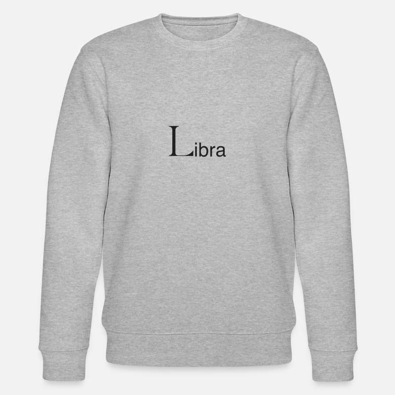 SZ Libra - Stanley/Stella Unisex Bio-Sweatshirt CHANGER  - Grau meliert