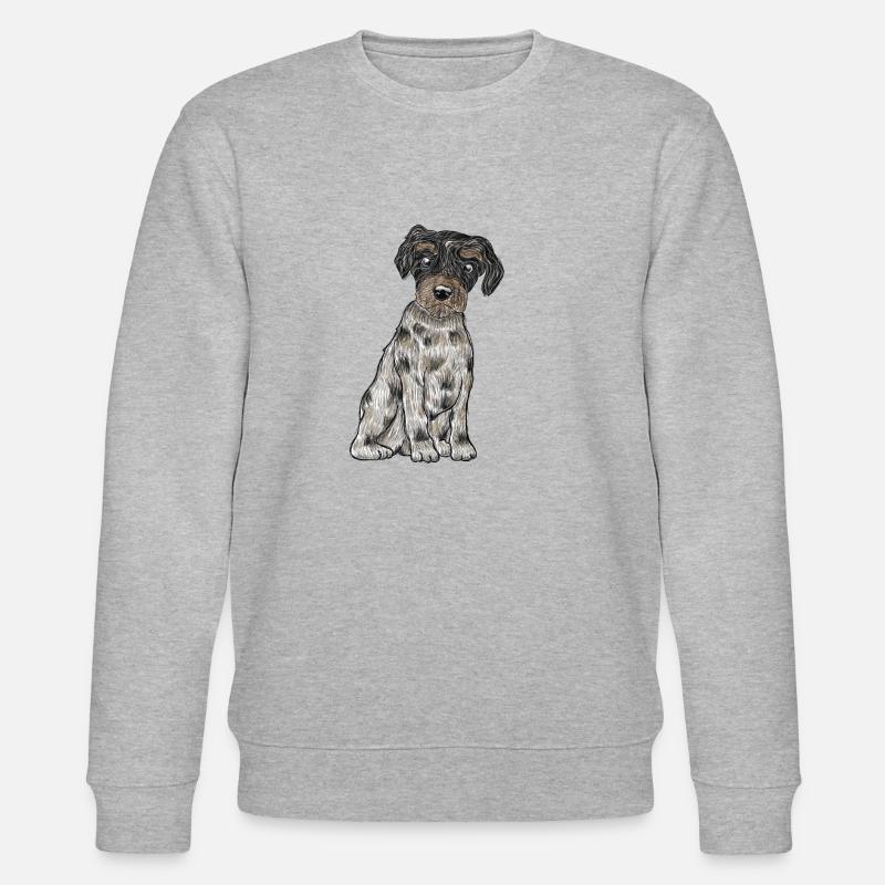 Yorkshire Biewer Terrier - Stanley/Stella Unisex Bio-Sweatshirt CHANGER - Grau meliert