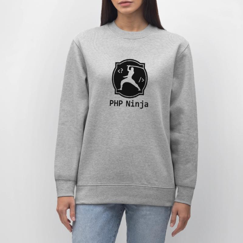 PHP Ninja - PHP Programmierer Coder Nerd Webdesign Stanley/Stella Unisex Bio-Sweatshirt CHANGER 
