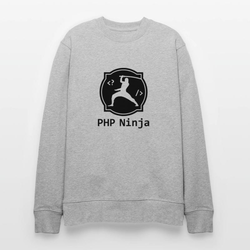 PHP Ninja - PHP Programmierer Coder Nerd Webdesign Stanley/Stella Unisex Bio-Sweatshirt CHANGER 