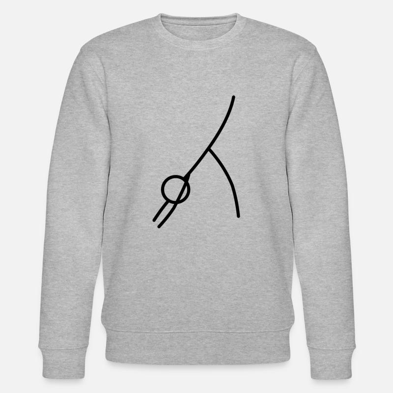 Yoga Posture - Sweat bio CHANGER Stanley/Stella Unisexe - gris chiné