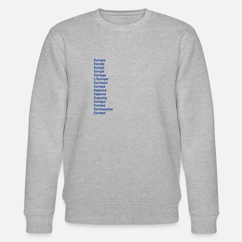 Europäische Einheit - Stanley/Stella Unisex Bio-Sweatshirt CHANGER - Grau meliert