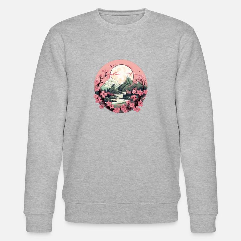 Summit-Symphonie - Stanley/Stella Unisex Bio-Sweatshirt CHANGER  - Grau meliert