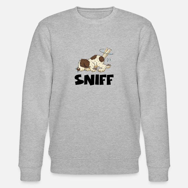 sniff1 1 - Stanley/Stella Unisex Bio-Sweatshirt CHANGER  - Grau meliert