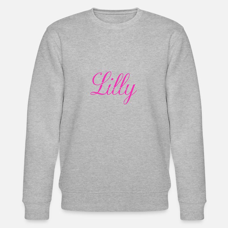 Lilly - Stanley/Stella Unisex Bio-Sweatshirt CHANGER  - Grau meliert