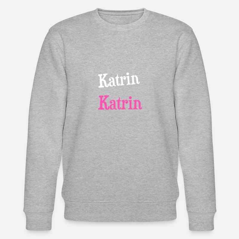 Katrin - Stanley/Stella Unisex Bio-Sweatshirt CHANGER  - Grau meliert