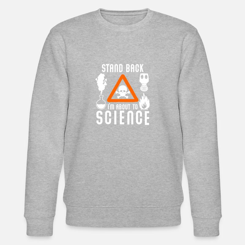 Chimie science physique dit - Sweat bio CHANGER Stanley/Stella Unisexe - gris chiné