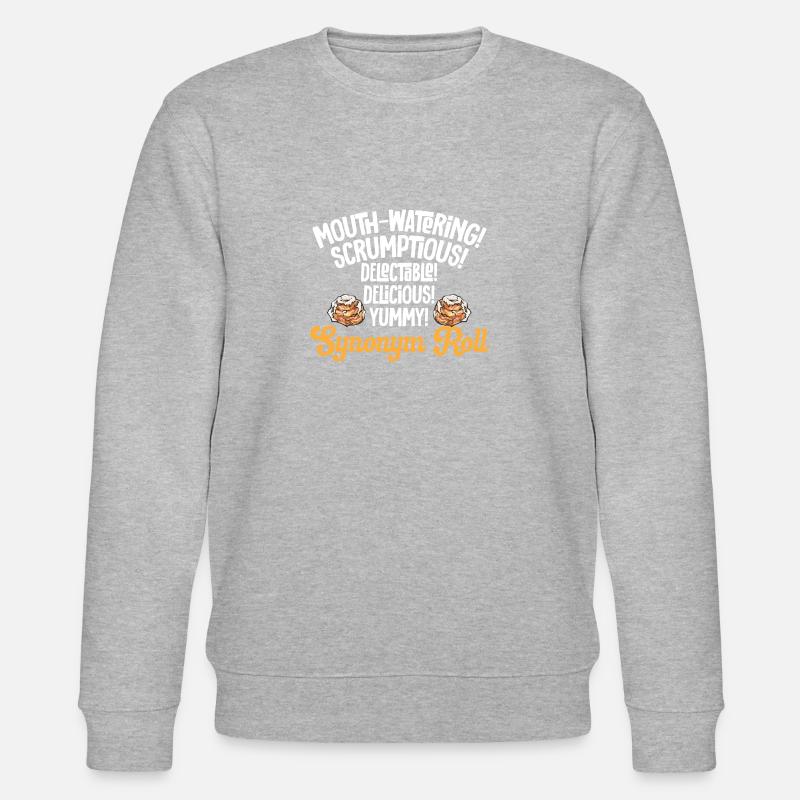 Zimtschnecke - Stanley/Stella Unisex Bio-Sweatshirt CHANGER  - Grau meliert