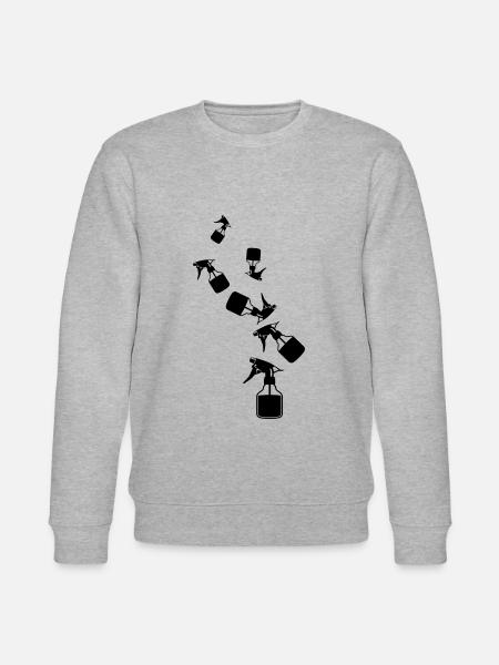 Icône Coiffeur - Sweat bio CHANGER Stanley/Stella Unisexe - gris chiné