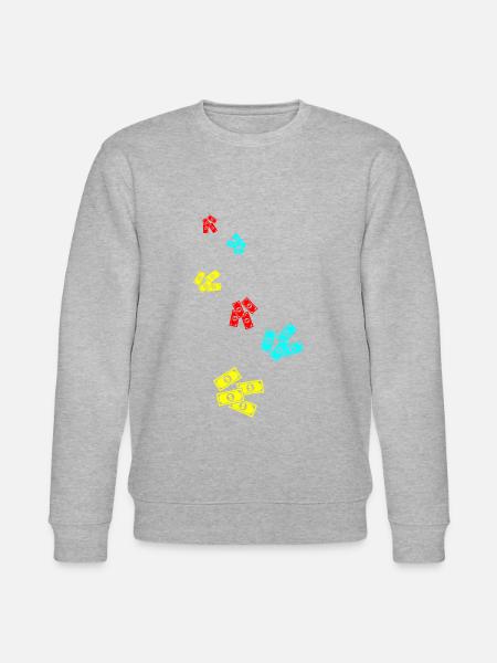 Symbole de l’argent comptant - Sweat bio CHANGER Stanley/Stella Unisexe - gris chiné