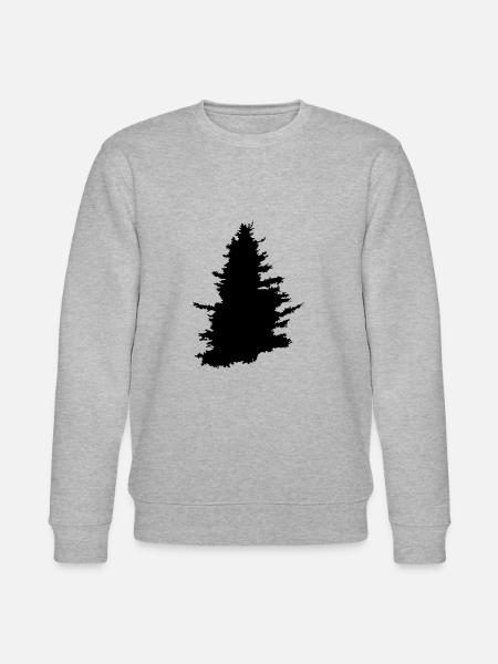 Tree, wood, forest - Stanley/Stella CHANGER Unisex Organic Sweatshirt - heather grey