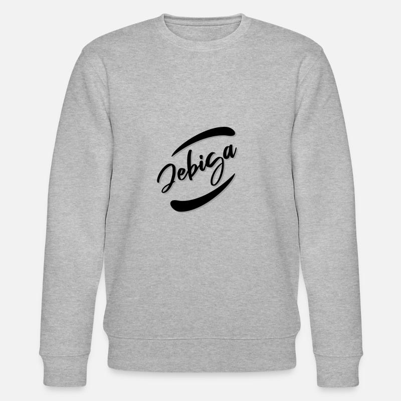 jebiga in rund - Stanley/Stella Unisex Bio-Sweatshirt CHANGER  - Grau meliert