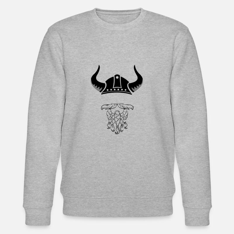 wikinger - Stanley/Stella Unisex Bio-Sweatshirt CHANGER  - Grau meliert