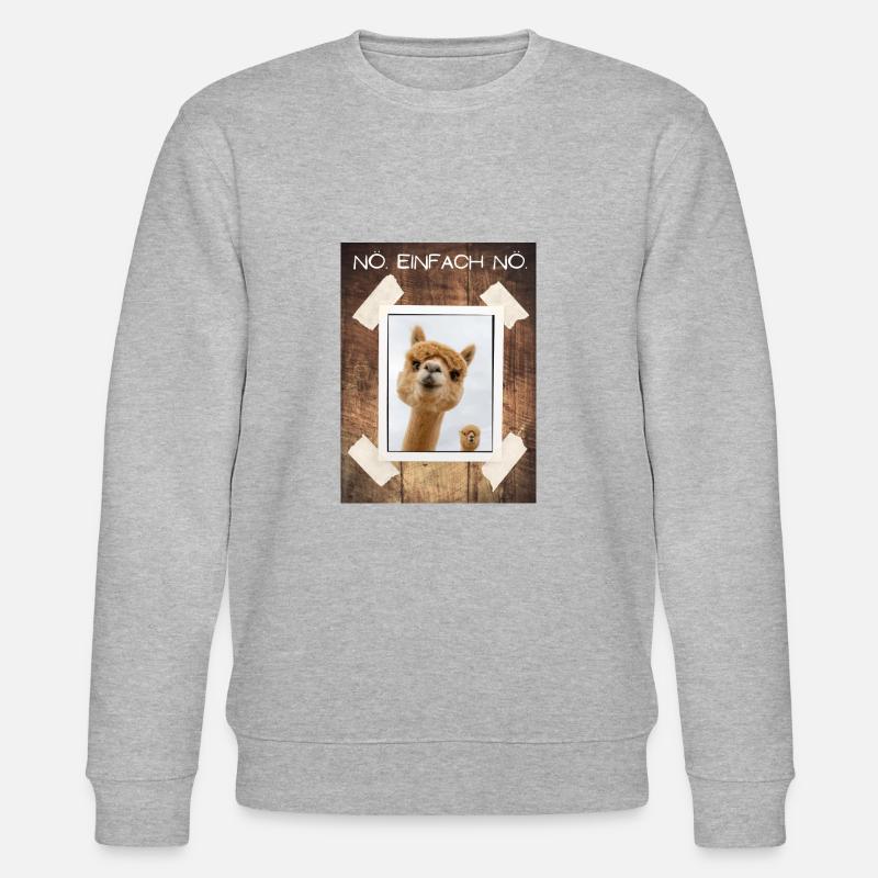 NÖ Einfach NÖ - Stanley/Stella Unisex Bio-Sweatshirt CHANGER  - Grau meliert