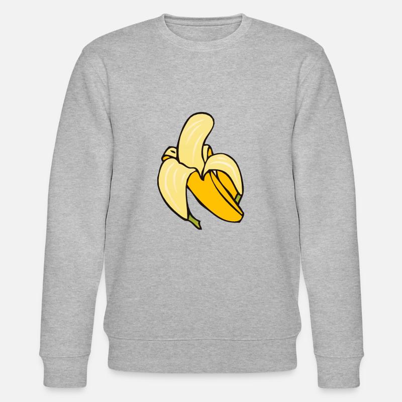 banane 5 A - Sweat bio CHANGER Stanley/Stella Unisexe - gris chiné