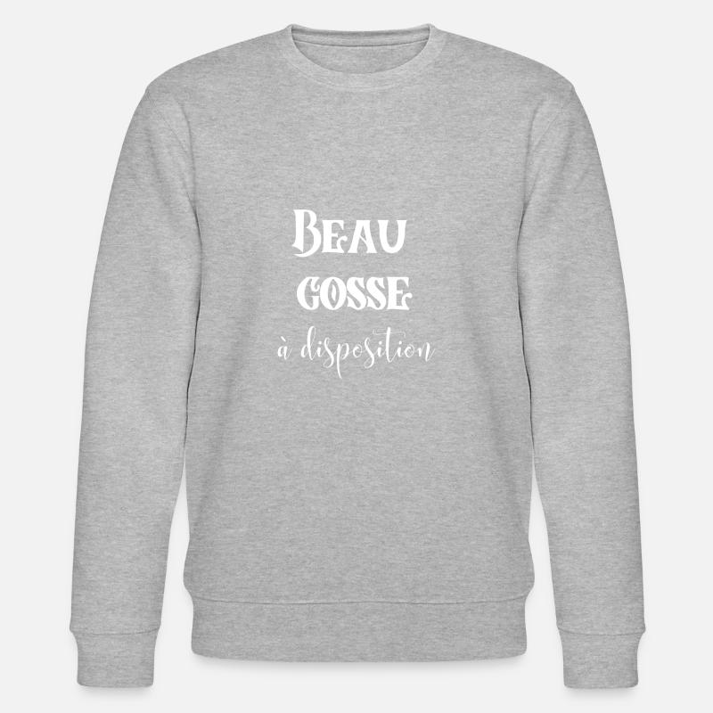 Beau gosse à disposition - Sweat bio CHANGER Stanley/Stella Unisexe - gris chiné