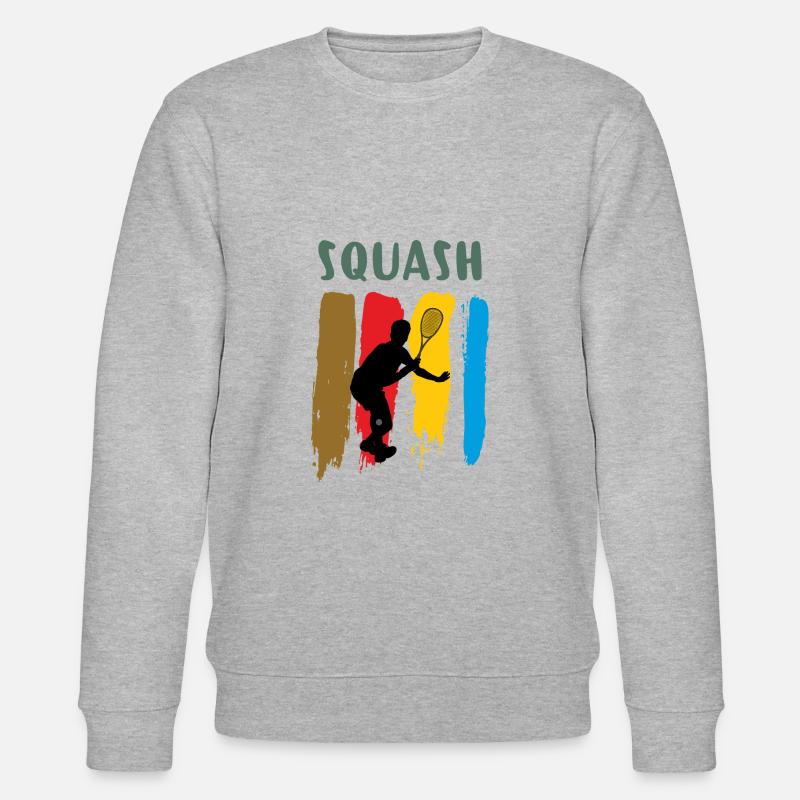 Squash - Stanley/Stella Unisex Bio-Sweatshirt CHANGER  - Grau meliert