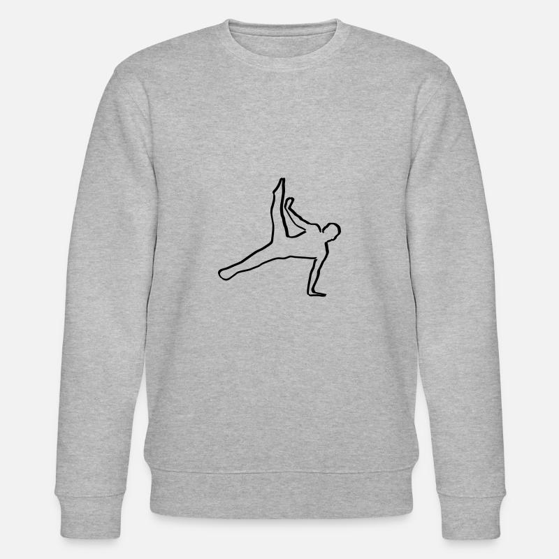 Turnen, Turner - Stanley/Stella Unisex Bio-Sweatshirt CHANGER  - Grau meliert