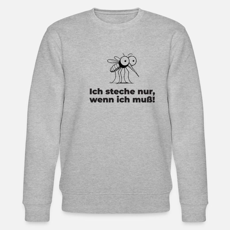 Stechmücke - Stanley/Stella Unisex Bio-Sweatshirt CHANGER  - Grau meliert