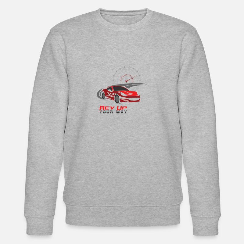 Auto - Stanley/Stella Unisex Bio-Sweatshirt CHANGER  - Grau meliert