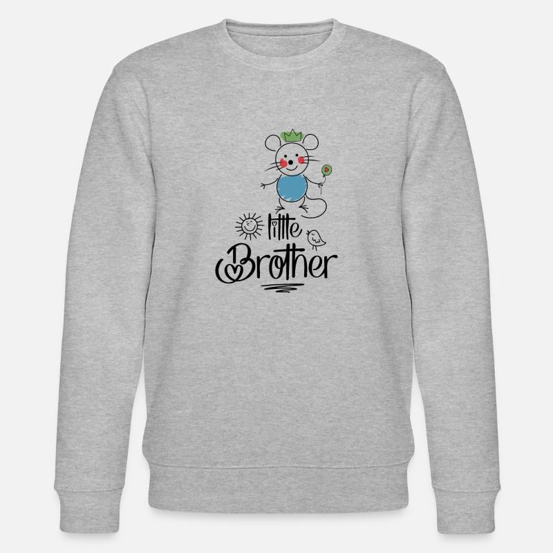 Kleiner Bruder - Stanley/Stella Unisex Bio-Sweatshirt CHANGER  - Grau meliert