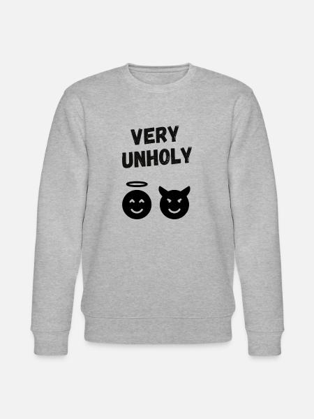 Very Unholy - Stanley/Stella Unisex Bio-Sweatshirt CHANGER - Grau meliert