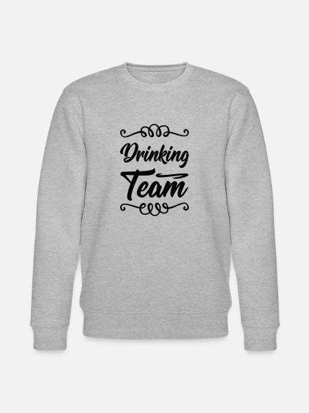 Drinking Team - Stanley/Stella CHANGER Unisex Organic Sweatshirt - heather grey