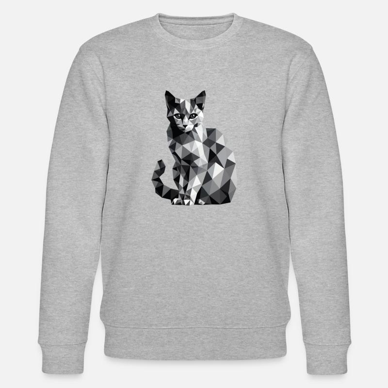 Design "Prowler" - Stanley/Stella Unisex Bio-Sweatshirt CHANGER  - Grau meliert