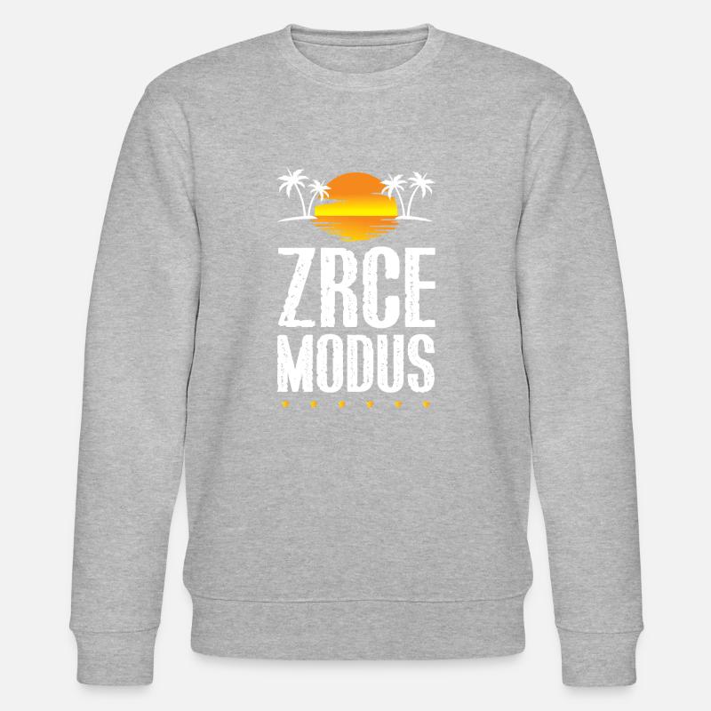 Zrce Modus - Stanley/Stella Unisex Bio-Sweatshirt CHANGER  - Grau meliert